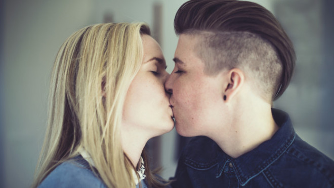 Why do women like to do this when kissing?  - first