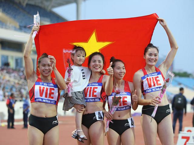 Nhìn lại kỳ tích điền kinh Việt Nam lập kỷ lục SEA Games, lần thứ 3 ”đè” Thái Lan