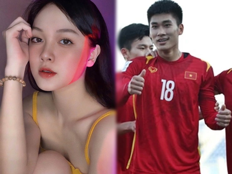 Nhâm Mạnh Dũng đánh đầu ”cháy lưới” U23 Malaysia, bạn gái hot girl nói ngay 5 chữ này