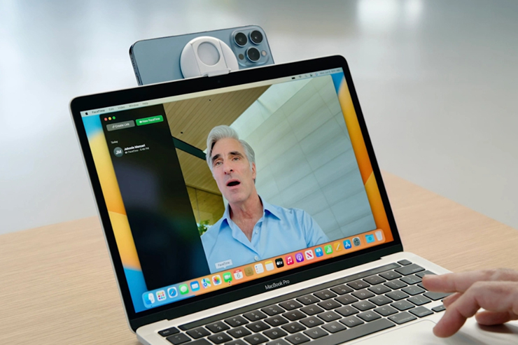 Apple helps turn iPhone cameras into webcams for MacBooks