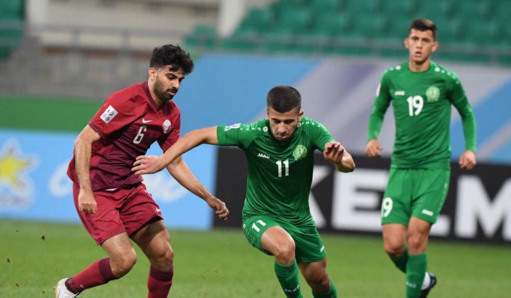 U23 Qatar football video - U23 Turkmenistan: Crazy upstream, worthy quarter-final ticket (Asian U23) - 1