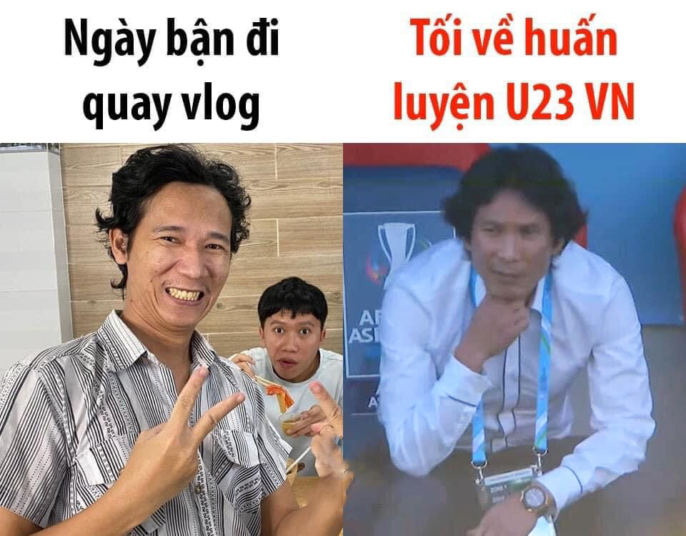 HLV Gong Oh-kyun lập kỷ lục với U23 VN, dân mạng nhận nhầm Vlogger ẩm thực? - 1