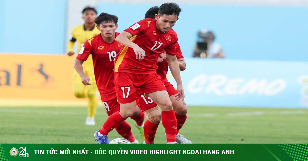 Hero Hai Long on the AFC homepage, what to say about the best match against U23 Malaysia
