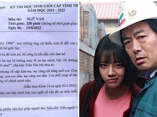 Xôn xao đáp án đề thi trích lời thoại ”Reply 1988”: Đề thi thì ”mở” sao đáp án lại ”đóng”?