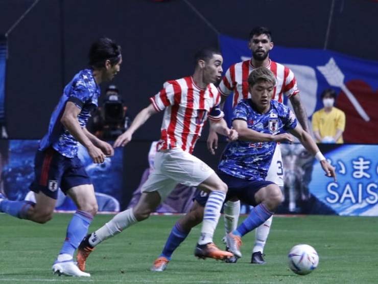 Video bóng đá Nhật Bản - Paraguay: Đại tiệc 5 bàn mãn nhãn, ”Samurai xanh” tung hoành