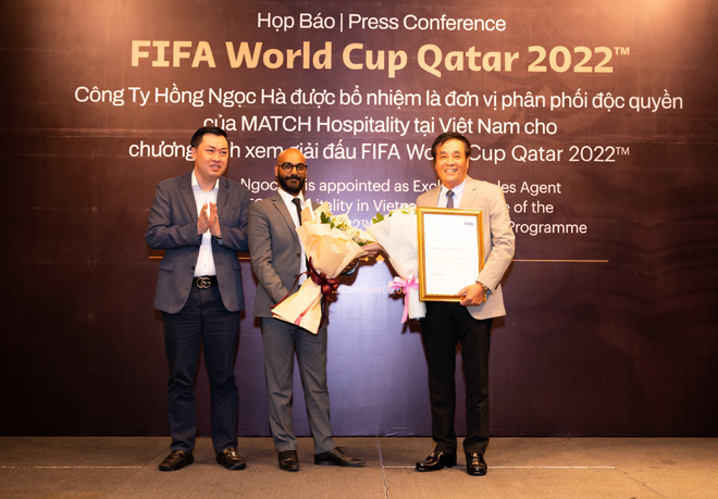 Hồng Ngọc Hà Travel được bổ nhiệm là đơn vị độc quyền phân phối vé FIFA World Cup Qatar 2022™ tại Việt Nam - 1
