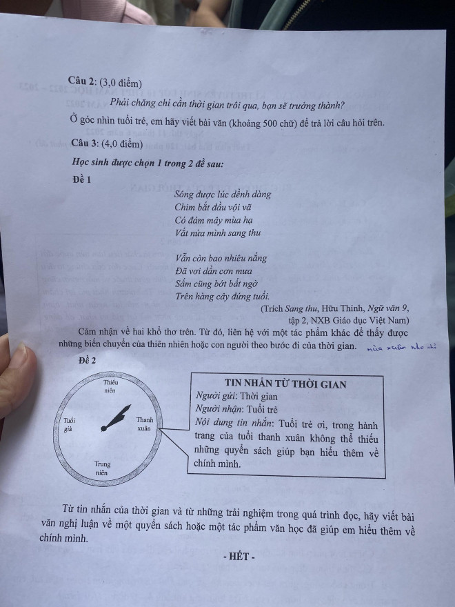 Thi lớp 10 tại TP HCM: Đề môn ngữ văn thú vị, thí sinh tự tin đạt điểm cao - 2