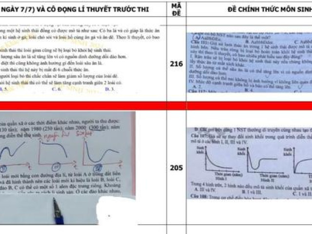 Người phát hiện bất thường trong đề thi môn Sinh học nói gì sau quyết định khởi tố hình sự vụ án?