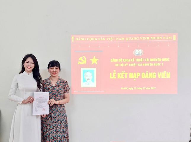 Nữ sinh duy nhất Khóa 59 ngành Cấp thoát nước Trường Đại học Thủy lợi vừa tốt nghiệp đã có việc làm - 2