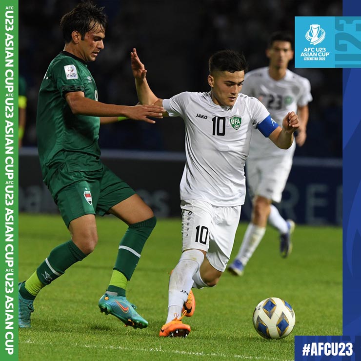 U23 Uzbekistan (áo trắng) có thể gây sốc cho cả giải đấu như năm 2018