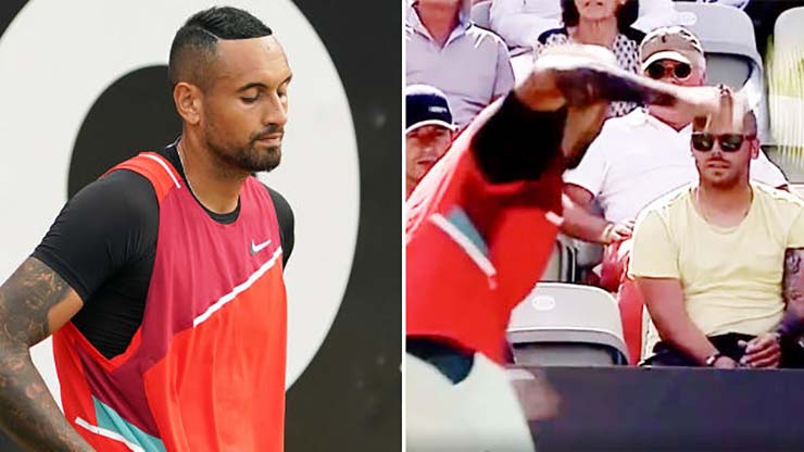 Nick Kyrgios ức chế vì bị nhiều CĐV buông lời phân biệt chủng tộc với anh