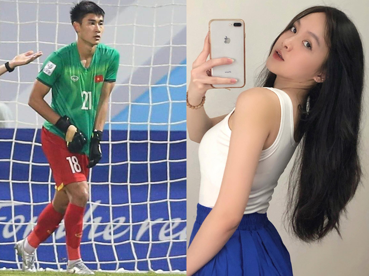 Giải trí - Nhâm Mạnh Dũng làm “thủ môn bất đắc dĩ”, bạn gái xinh đẹp tiết lộ điều bất ngờ