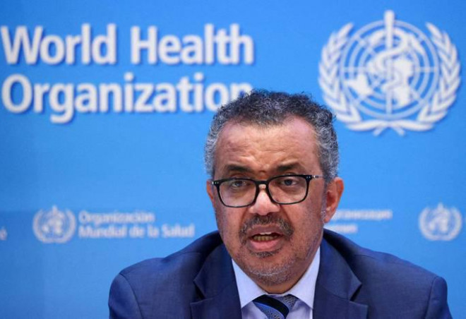 Tổng giám đốc Tổ chức Y tế Thế giới (WHO) Tedros Adhanom Ghebreyesus. Ảnh: Reuters