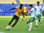 Bóng đá - Video bóng đá U23 Australia - U23 Saudi Arabia: Bước ngoặt thẻ đỏ, vé chung kết đầu tiên (U23 châu Á)