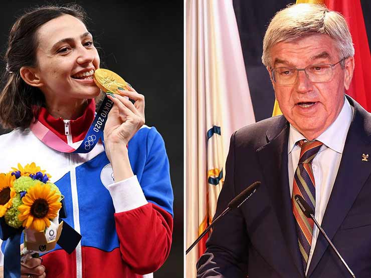 Sao nữ nhảy cao vô địch Olympic Tokyo 2020&nbsp;Mariya Lasitskene chỉ trích Chủ tịch IOC Thomas Bach vô cảm