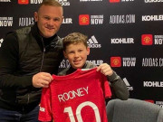 Bóng đá - Con trai Rooney lập kỷ lục ghi bàn cho MU, sút tung lưới Man City &amp; Liverpool