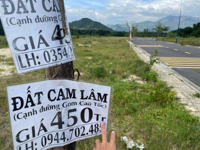 Tình trạng phân lô bán nền ở Cam Lâm đang nóng