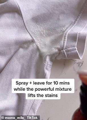 Clip: Mẹo tẩy vết mồ hôi trên quần áo chỉ trong 10 phút - 2