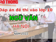 Giáo dục - du học - Gợi ý giải đề thi môn Ngữ văn tuyển sinh lớp 10 Hà Nội năm 2022