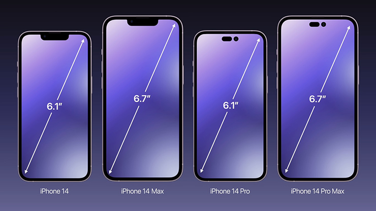 Các sơ đồ iPhone 14 bị rò rỉ cho thấy sự khác biệt giữa bốn mô hình