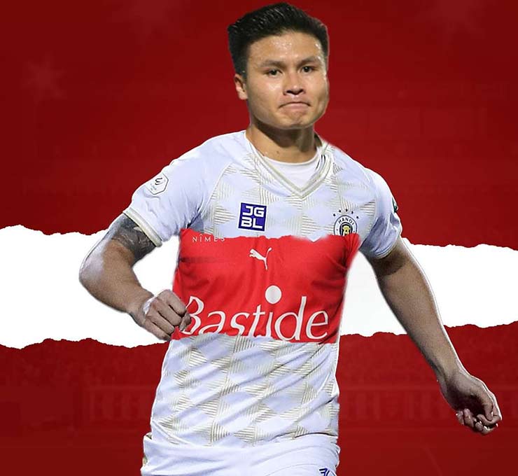 Quang Hải được đồn sẽ đầu quân cho Nimes của Ligue 2