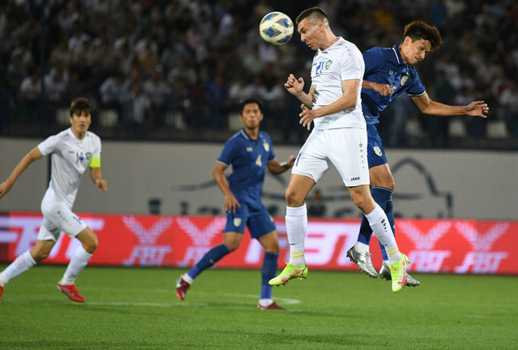 Tuyển Thái Lan thua Uzbekistan 0-2 nhưng vẫn giành vé vớt dự Asian Cup 2023