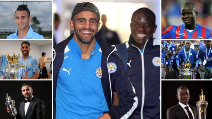 Riyad Mahrez và N'Golo Kante, hai thương vụ thành công nhất lịch sử có xuất phát điểm từ Ligue 2