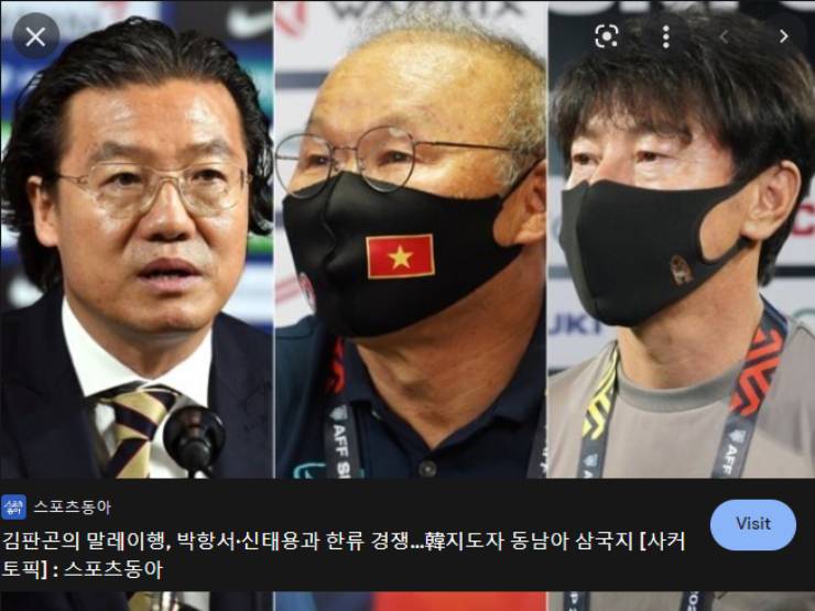 Báo Hàn sửng sốt vì thầy Park & đồng hương giúp 3 đội Đông Nam Á dự Asian Cup
