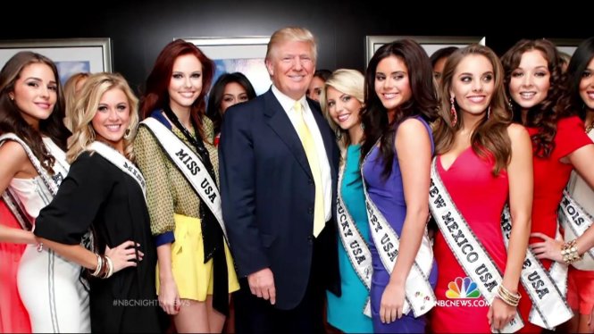 Thời Donald Trump nắm bản quyền Miss Universe được xem là cực thịnh.