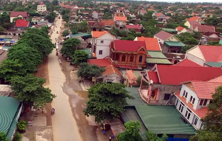 Cương Gián có 15 thôn, thôn nào cũng giàu có và có rất nhiều tỷ phú, đại gia.
