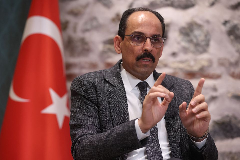 Ibrahim Kalin - người phát ngôn của Tổng thống Thổ Nhĩ Kỳ - hôm 20/6 cho biết Ankara đang chờ Thụy Điển ngay lập tức thực hiện các bước liên quan đến PKK - nhóm người Kurd mà Ankara xem là khủng bố. Ảnh: Reuters