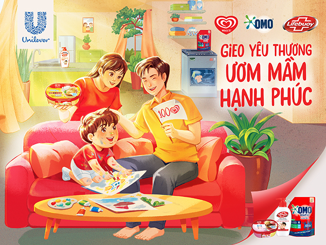 Unilever phối hợp cùng Hội Bảo vệ Quyền trẻ em Việt Nam khởi xướng chiến dịch “Gieo yêu thương, ươm mầm hạnh phúc” - 1