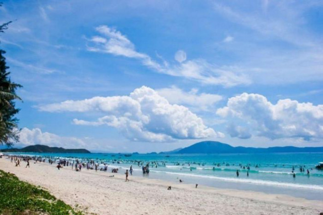 Bãi biển Trà Cổ, TP Móng Cái, tỉnh Quảng Ninh (ảnh minh họa)