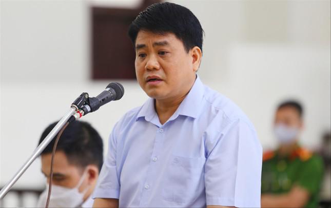 Bị cáo Nguyễn Đức Chung, cựu Chủ tịch UBND TP Hà Nội tại tòa