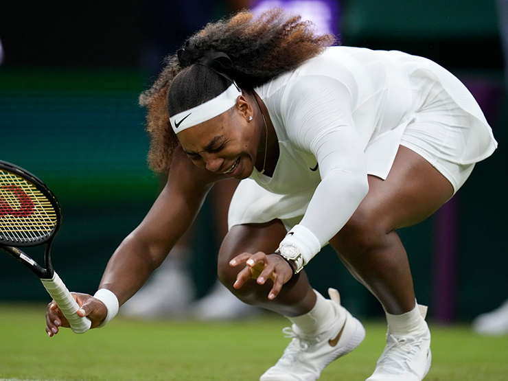Wimbledon phá lệ đổi luật, tránh sự cố chấn thương như Serena Williams