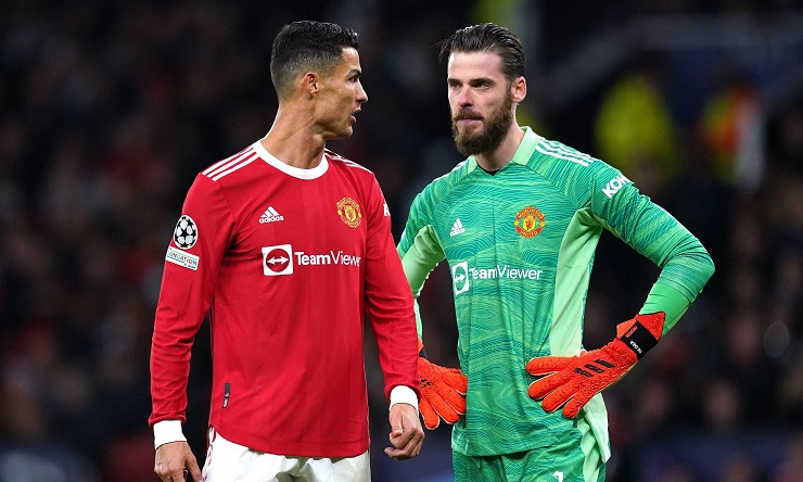 Ronaldo và De Gea là 2 điểm sáng hiếm hoi của MU mùa trước