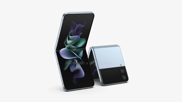 Ảnh concept Galaxy Z Flip 4.