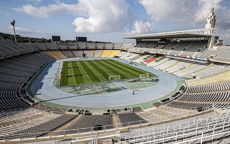Sân&nbsp;Olympic - nơi Barcelona thuê mùa giải 2023/24