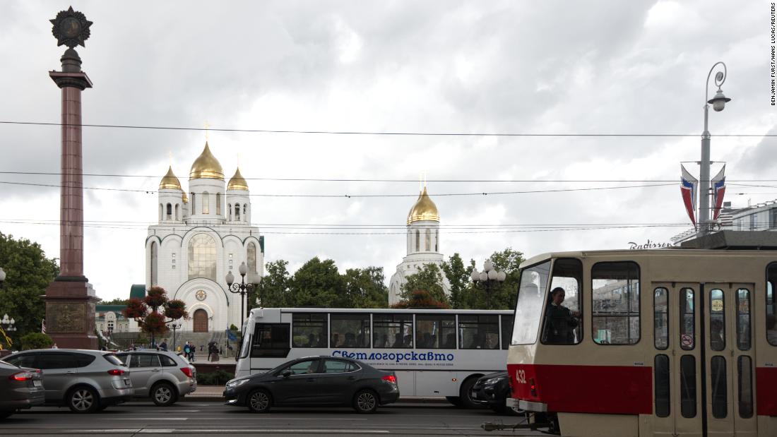 Giới chức Nga ở Kaliningrad kêu gọi người dân không nên quá lo lắng.