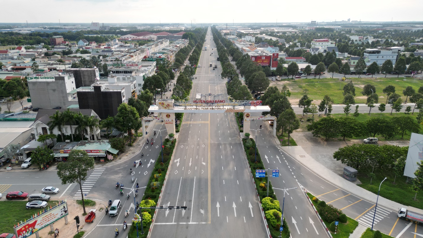 Trung tâm đô thị - công nghiệp Bàu Bàng