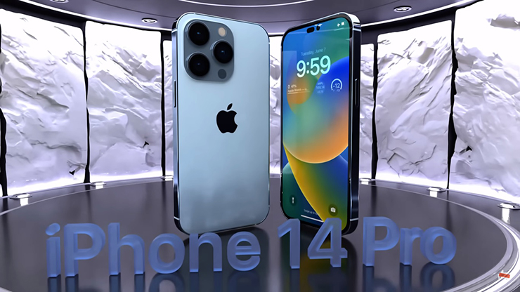 Mê mẩn với concept iPhone 14 Pro đủ màu - 1