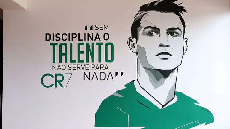 Học viện bóng đá Cristiano Ronaldo vừa được Sporting Lisbon ra mắt