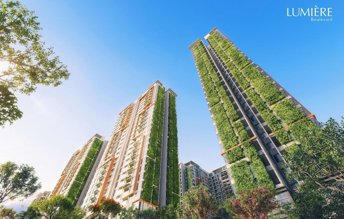 LUMIÈRE Boulevard tuyệt phẩm có kiến trúc xanh 3D hàng đầu Việt Nam
