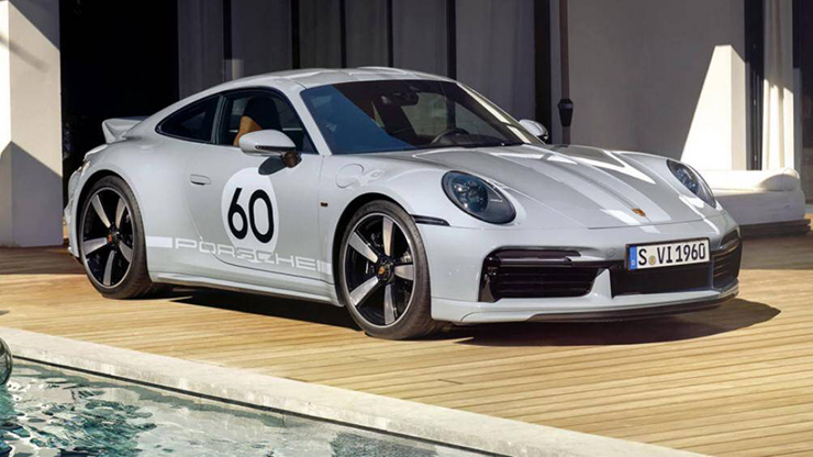 5. Porsche 911 Sport Classic (thời gian tăng tốc từ 0-96 km/h: 4,1 giây)
