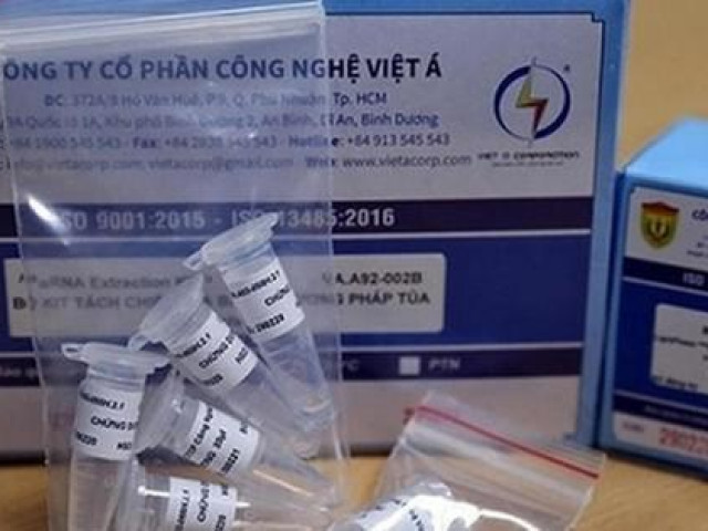 Thu hồi đăng ký lưu hành đối với kit xét nghiệm của Công ty Việt Á