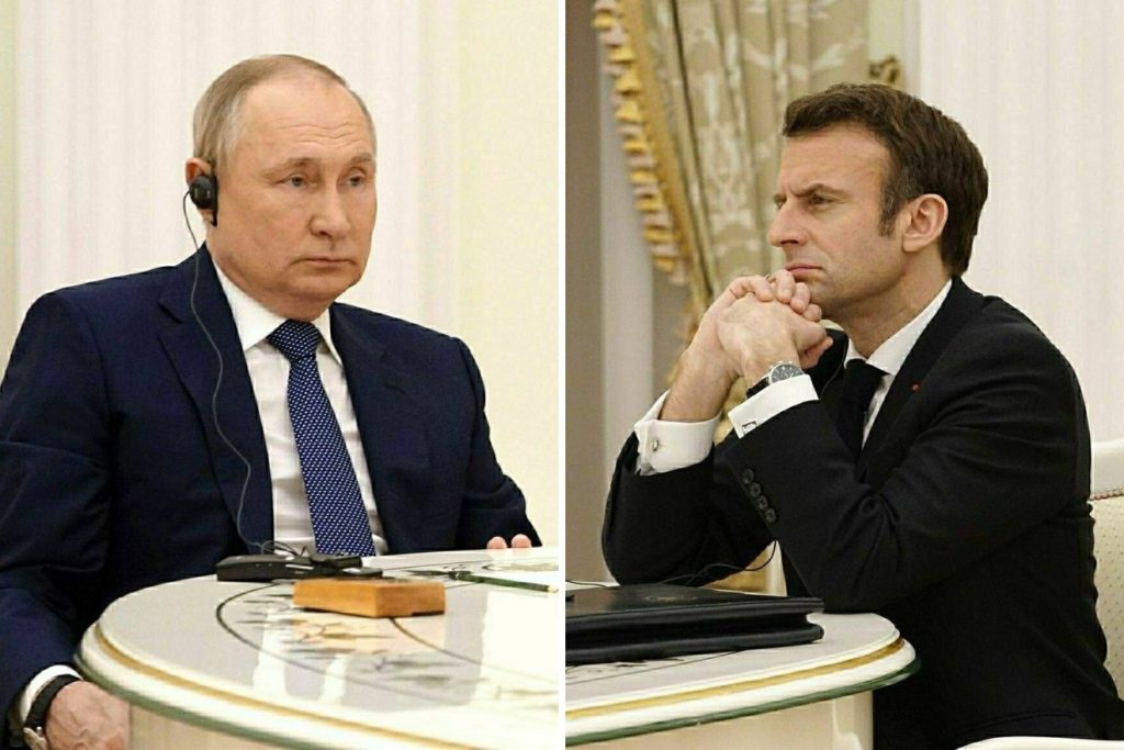 Tổng thống Pháp Macron là một trong những nhà lãnh đạo châu Âu nỗ lực liên lạc với ông Putin nhằm giải quyết xung đột ở Ukraine (ảnh: SCMP)