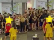 Người đưa trẻ em ra "ghép đôi" ở phố đi bộ TP Vinh nhận sai và xin lỗi