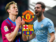 Bóng đá - Domino chuyển nhượng: Barca cần tiền mua SAO Man City, MU hưởng lợi vụ De Jong