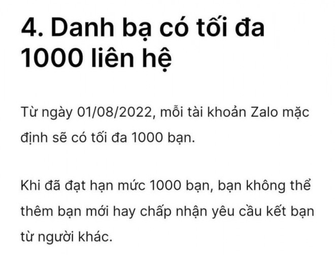 Một trong những thay đổi mới của Zalo trong thời gian tới. Ảnh: TIỂU MINH