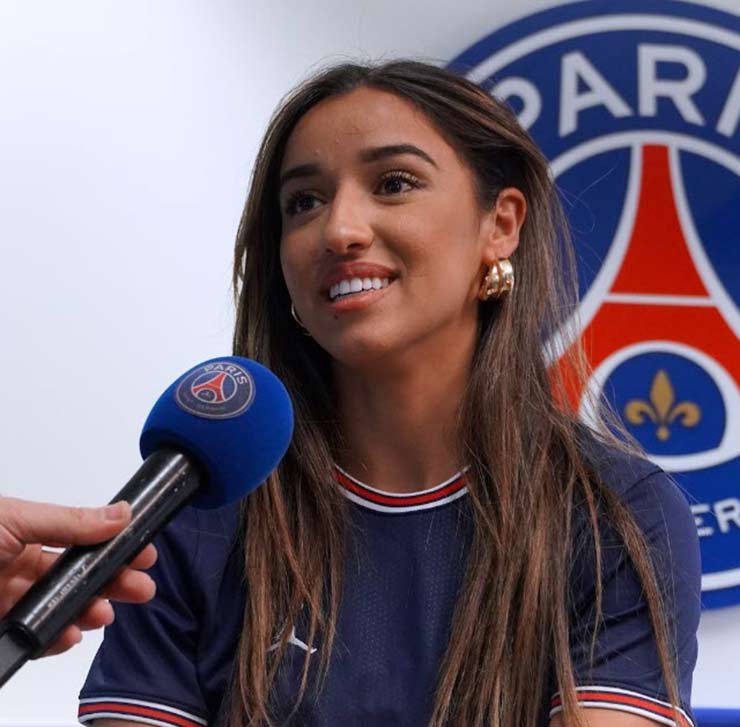 Sakina Karchaoui đang khoác áo PSG